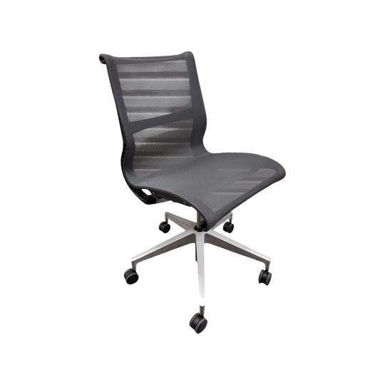 Herman Miller Setu Chair – Armless / Graphite Grey