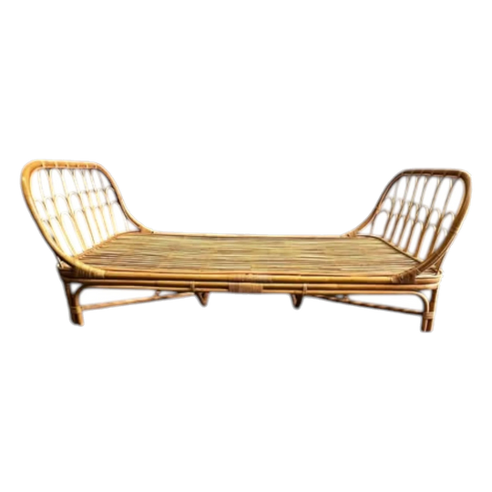 Cane Bed, King Single