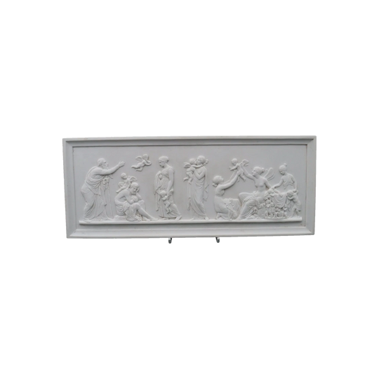 Royal Copenhagen porcelain wall plaque "Love Ages #15"