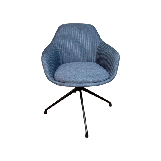 Smokey Blue Office Chair