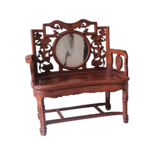 Chinese carved  Art  chair