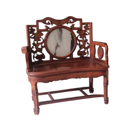 Chinese carved  Art  chair