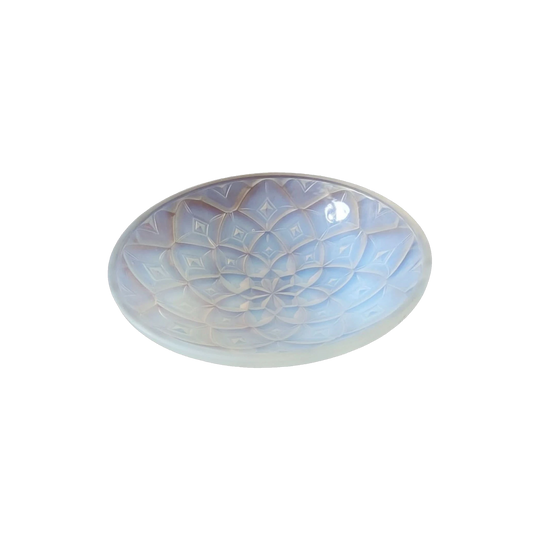Art deco opalescent bowl
