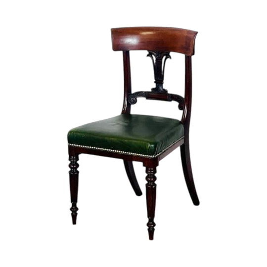 Antique English William IV Dining Chairs, Set of Six, Brazilian Rosewood, c.1830–1837