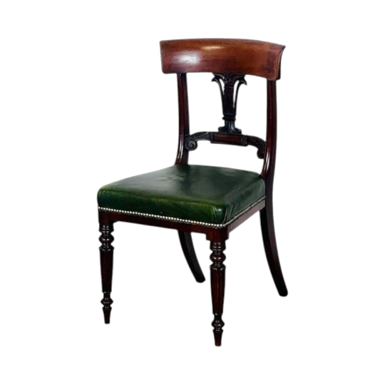 Antique English William IV Dining Chairs, Set of Six, Brazilian Rosewood, c.1830–1837