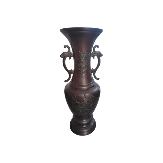 Tall Bronze vase