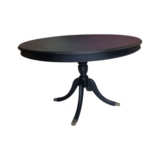 Fully restored classic Cedar Regency Pedestal Dining Table
