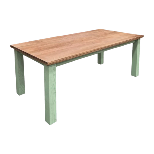 Fully Restored, Solid Oak Dining Table
