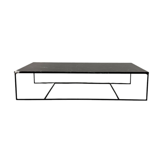 Minotti Calder Coffee Table – Marble Top / Metal Base