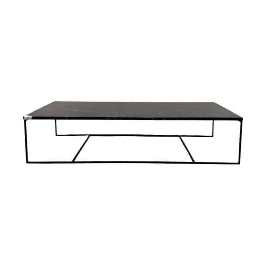Minotti Calder Coffee Table – Marble Top / Metal Base
