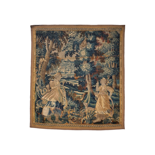 Late 17th-Century French Tapestry Depicting Callisto and Artemis