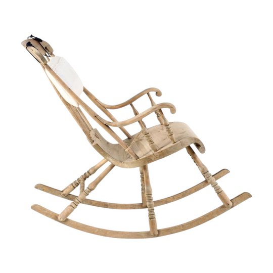 Scandinavian Antique Rocking Chair