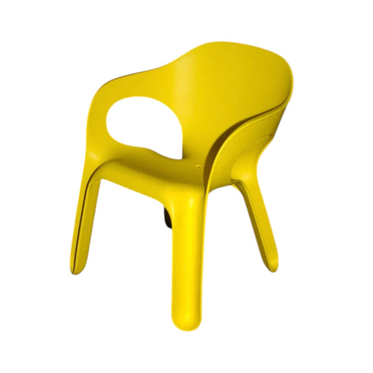 Set of 8 Yellow 'Easy' Chairs designed by Jerszy Seymour for Magis, Italy, 2004
