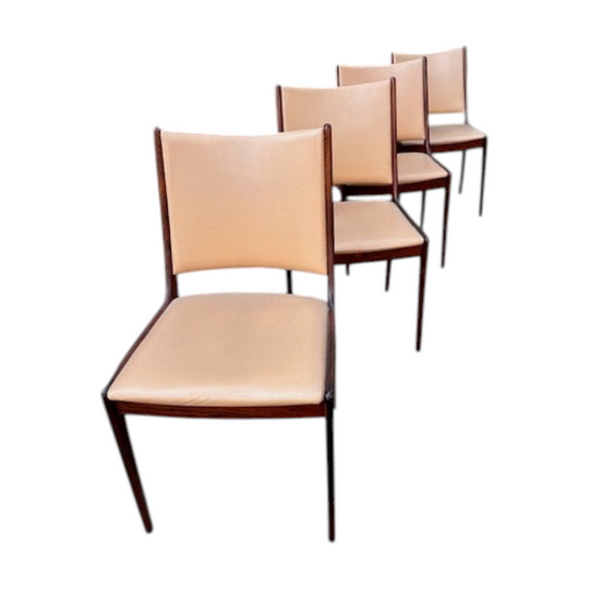 Johannes Andersen Rosewood Dining Chairs