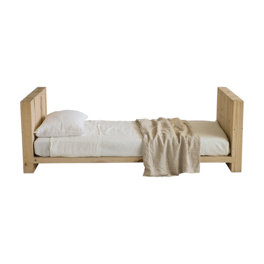Mark Tuckey Basic Bed - King Single Solid Recycled Timber