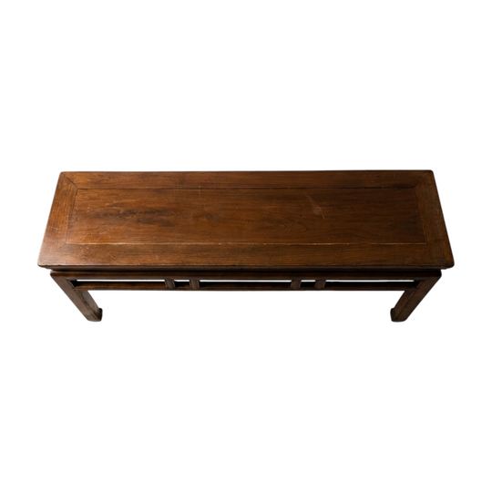 Antique Chinese Long Wooden Bench