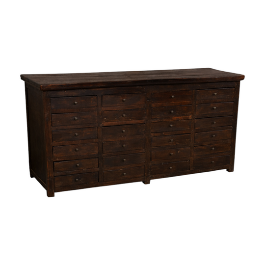 Vintage Indian Drawers Sideboard