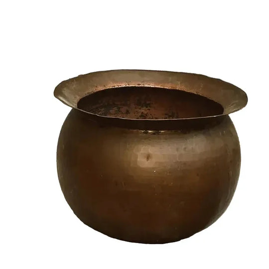Large Antique Cooking Copper Pot