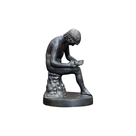English bronze figure of "Spinario" c.1860