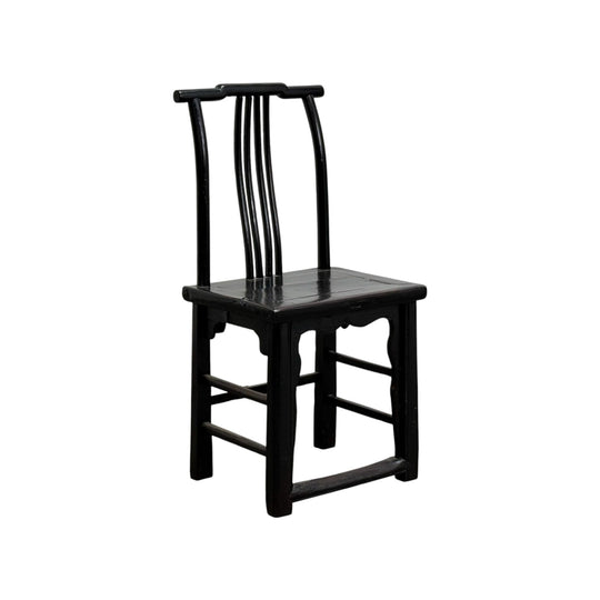 Southern Style Armless Lacquered Chair