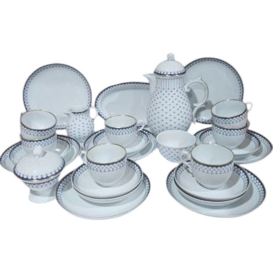 FÜRSTENBERG Porzellanmanufaktur Bonheur series Coffee/Tea Set for 7