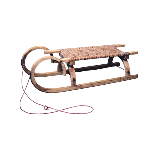 Characterful vintage alpine sleigh from the French Alps