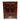 Cabinet with peony medallions - front