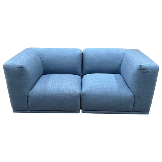 Muuto Connect Soft Modular Sofa - Classic 2-Seater with Arms (A + B)