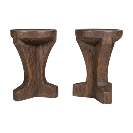 Hand Carved Stools