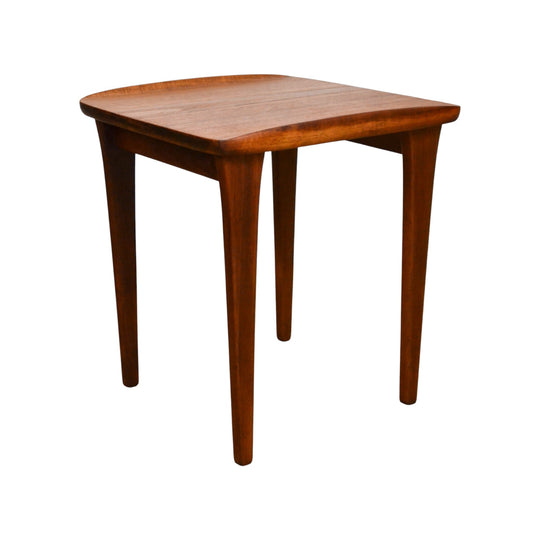 Vintage Teak side table- restored
