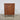 Front of a Danish mid-century teak tallboy