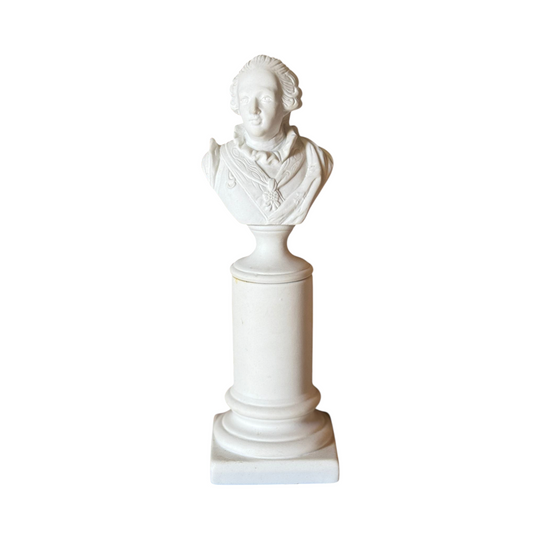 Fine Vintage Porcelain Bust of Mozart