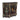 English Ebonised 3 door breakfront credenza with marquetry inlays and gilt bronze mounts c.1870
