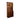 English mahogany 2 section bookcase of narrow proportions c.1850 side