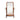 English mahogany cheval mirror with sconces c.1870