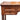 English oak 4 drawer writing desk with tooled leather top c.1870