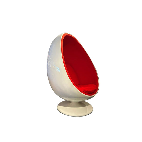 Red Egg Pod Chair, Aarnio Inspired