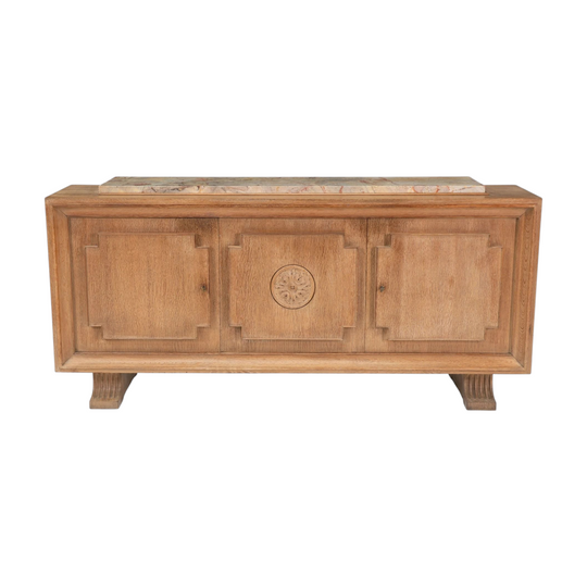 1940s Cerused Oak Sideboard
