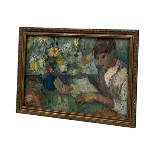 Mid-century Oil on board