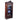 French rosewood single door vitrine with carved cartouche c.1870