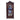 French rosewood single door vitrine with carved cartouche c.1870