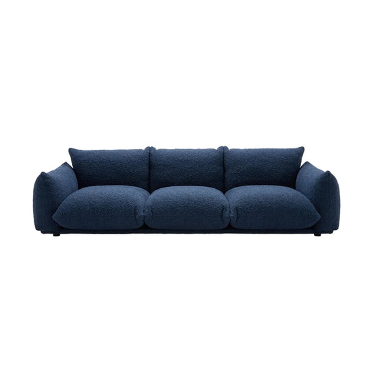 Arflex Marenco 3 Seater Blue Sofa