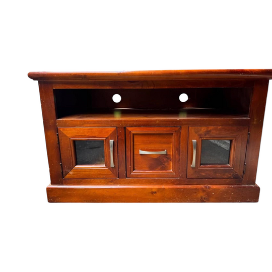 Vintage solid timber smart size cabinet bedside table hall stand TV unit