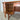 Gunnar Tibergaard mid-century teak desk showing open left compartment