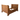 Timber 19th century sleigh bed