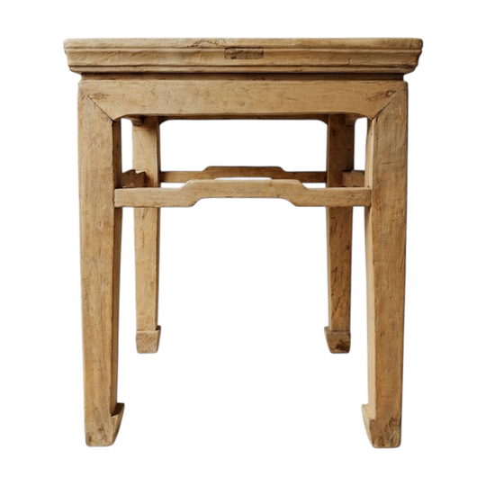 1656: Traditional Chinese Square Timber Table