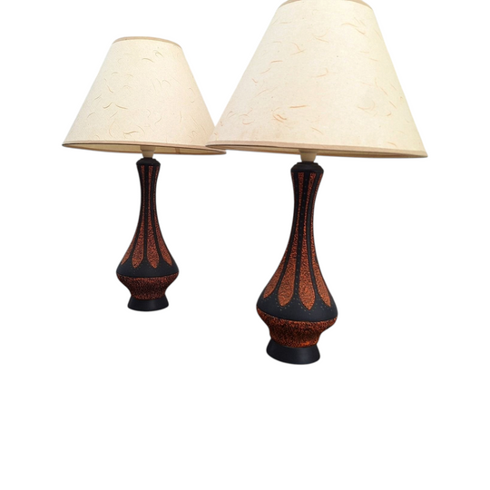 Pair of Vintage 1970s Table Lamps