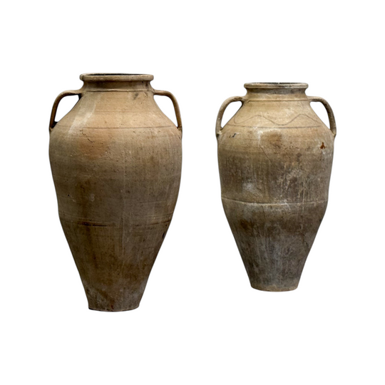 Large Vintage Handled Avanos Turkish Pot