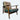 Hans Wegner GE233 Danish Modern chair featuring original striped box cushions and solid timber frame