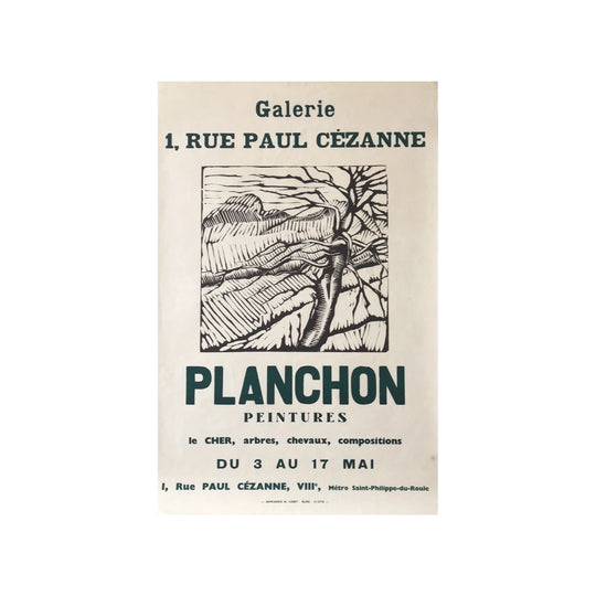 Planchon Peintures Exhibition